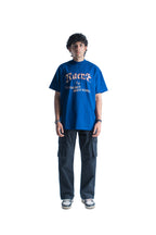 Blue Embroidery T-Shirt