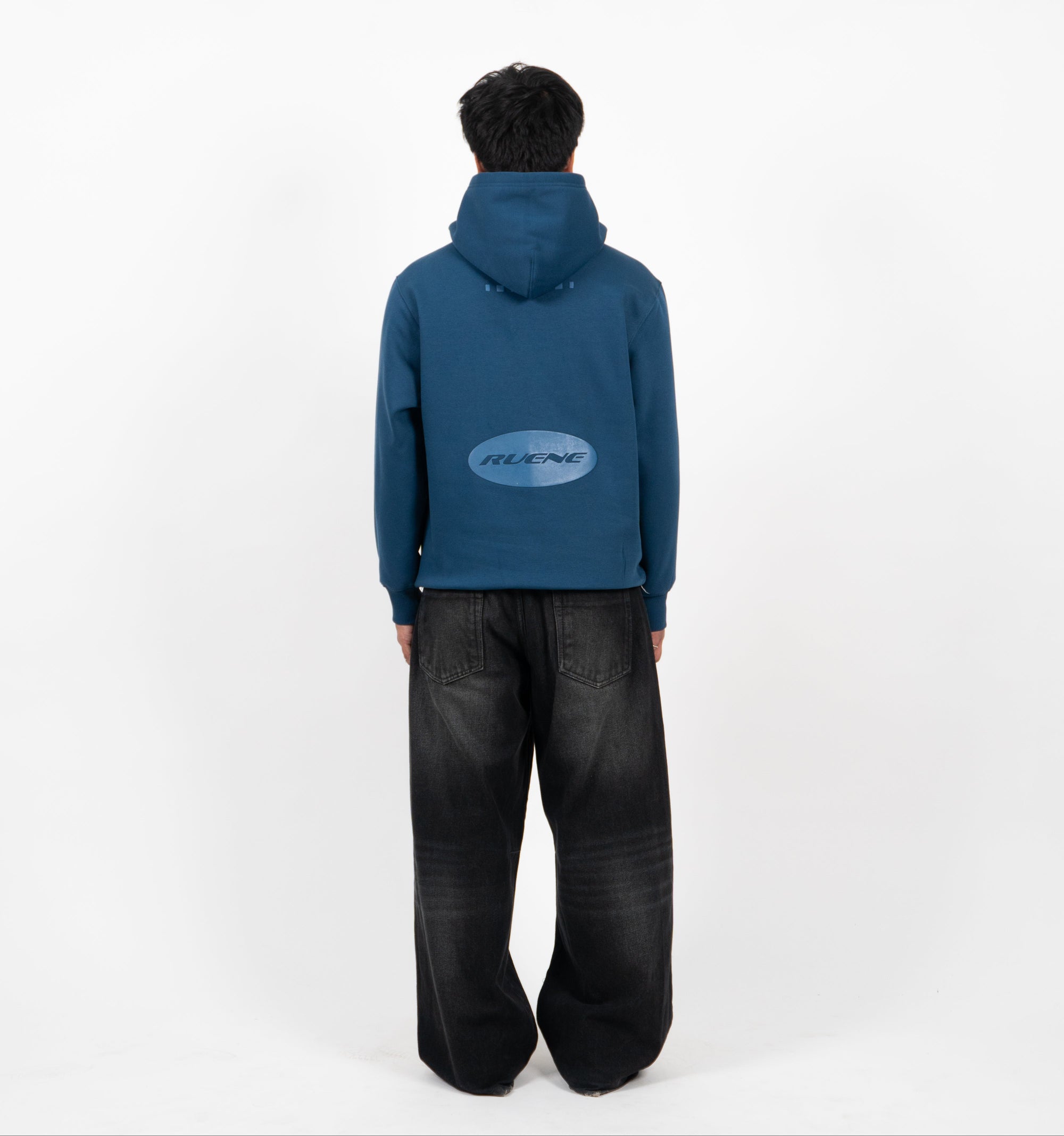 Blue Baseline Hoodie