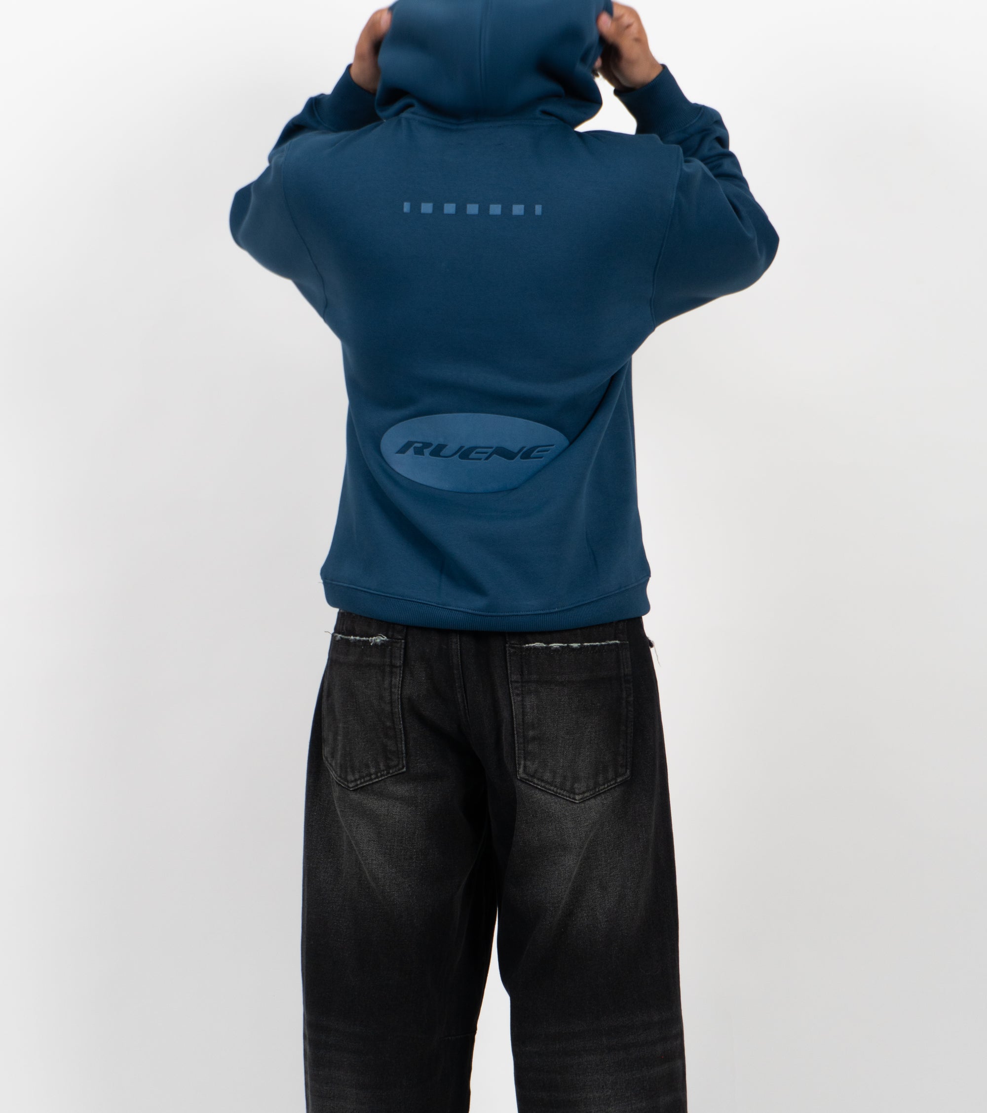 Blue Baseline Hoodie