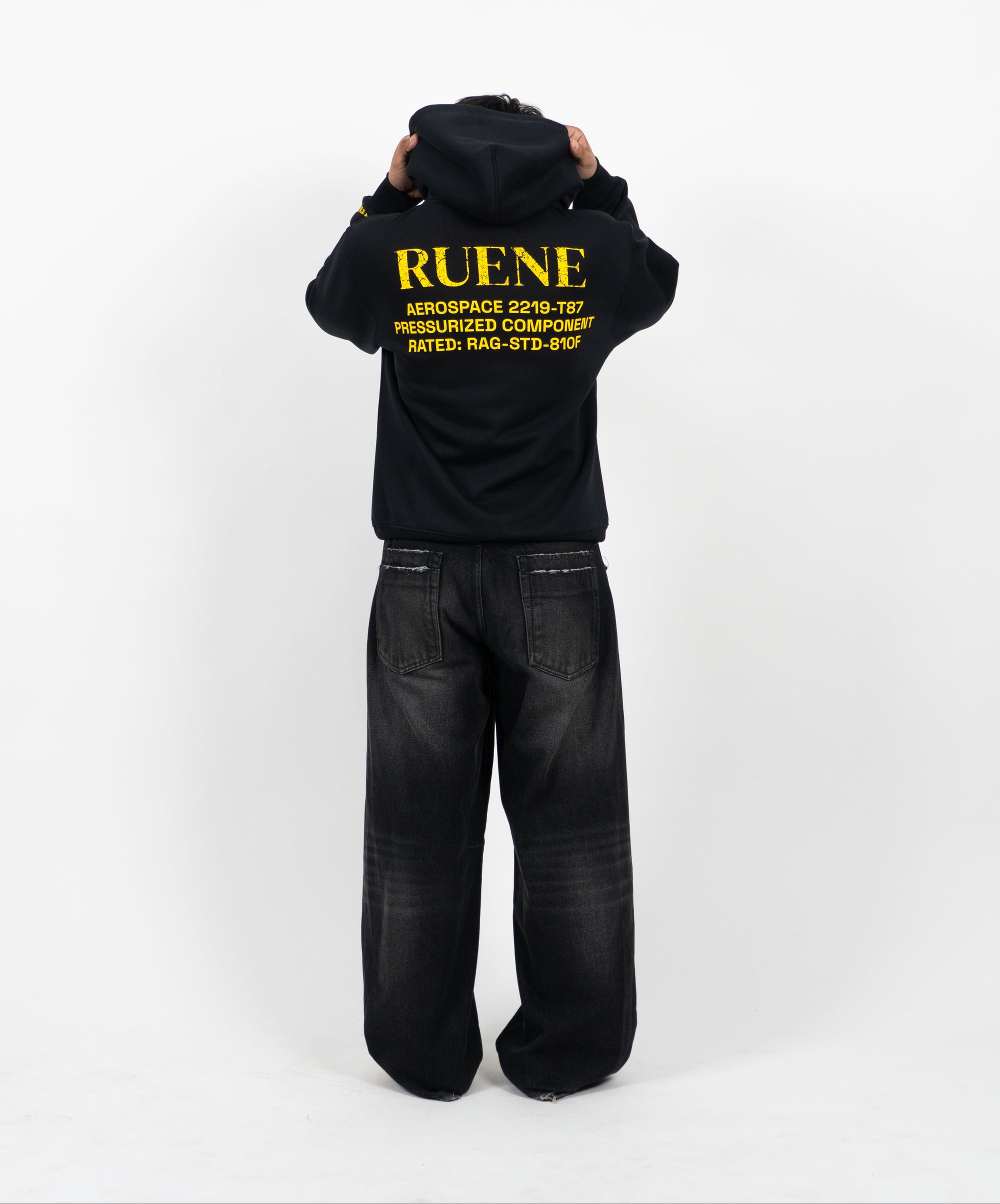 Black Aeronautics Hoodie