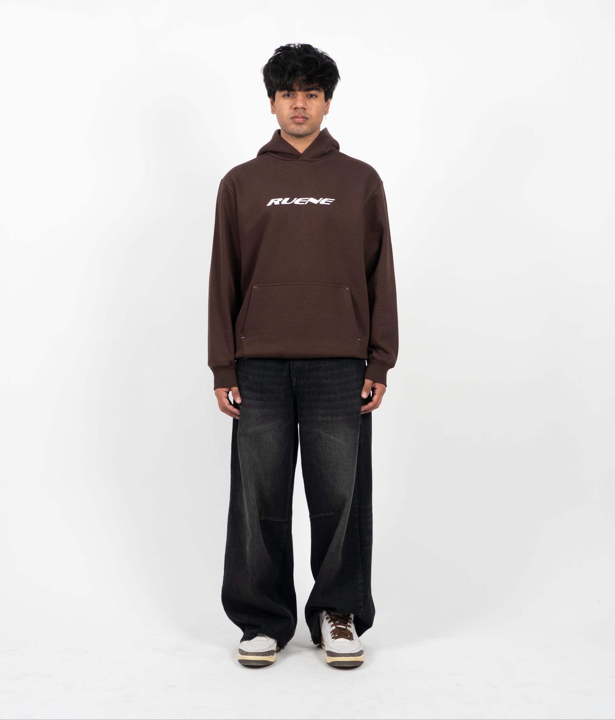 Brown Baseline Hoodie