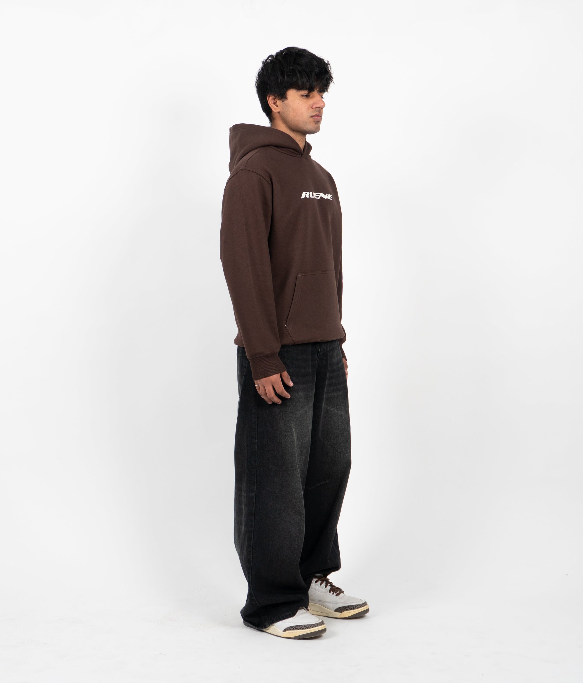 Brown Baseline Hoodie