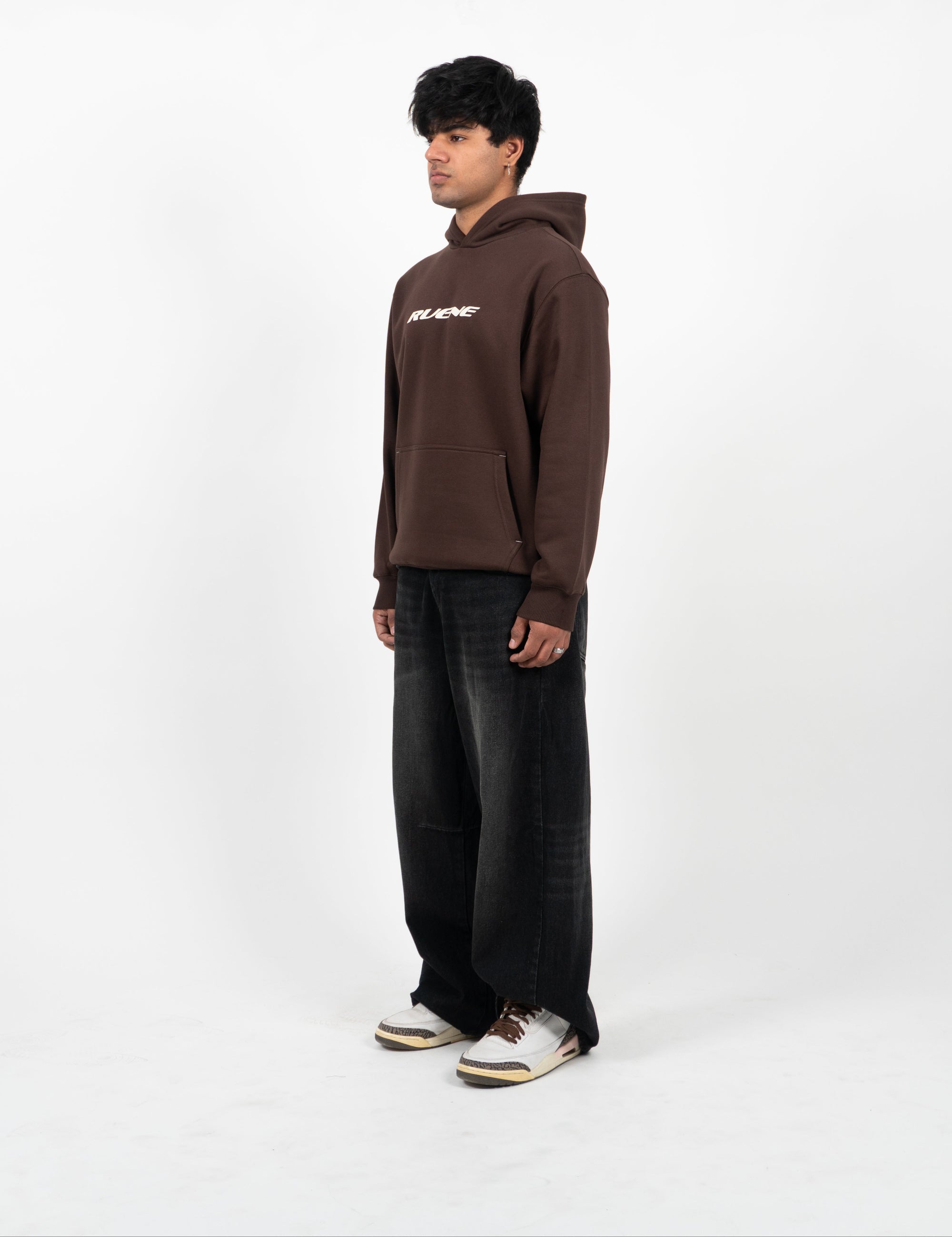 Brown Baseline Hoodie
