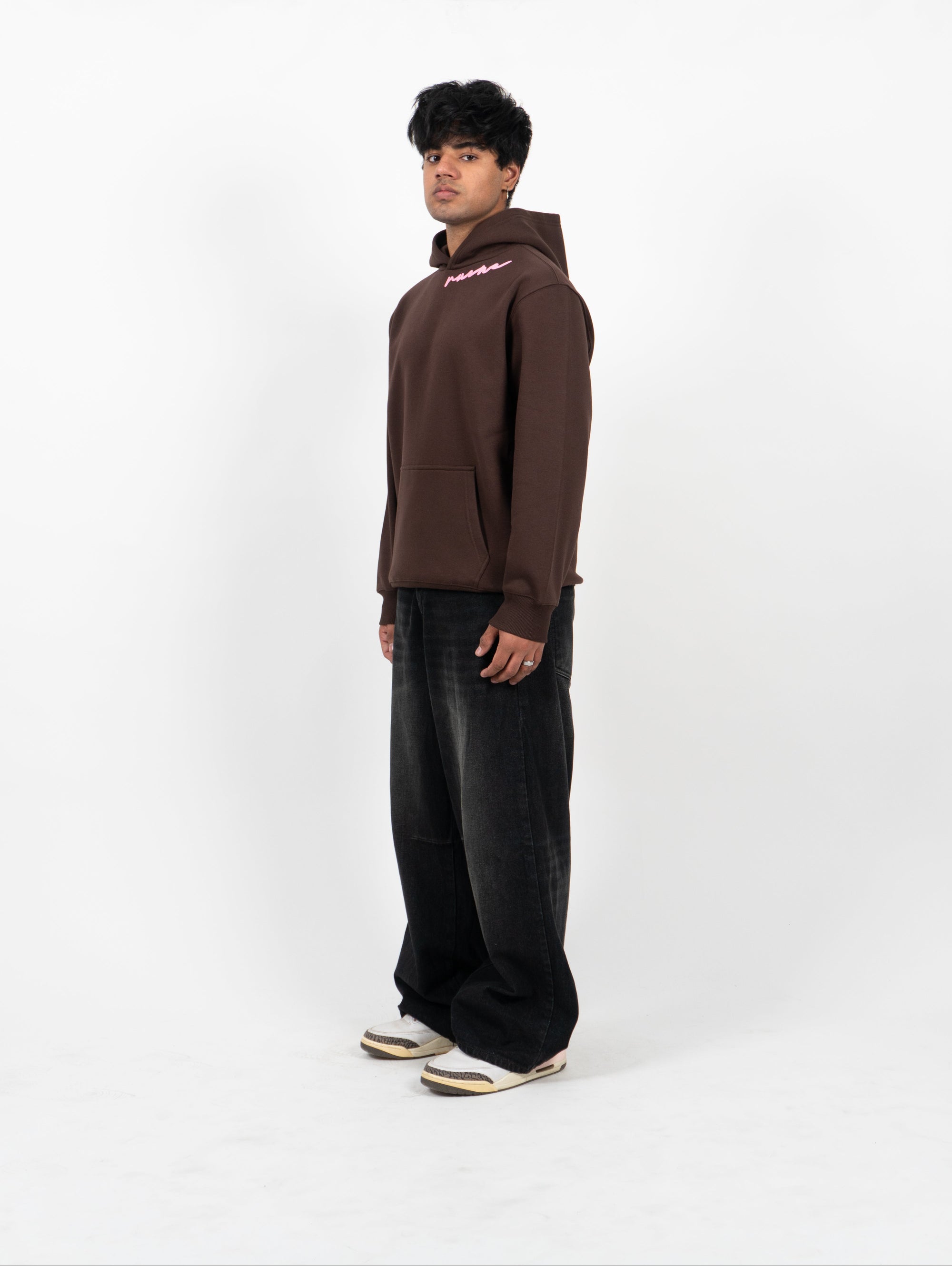 Brown Pinkslip Hoodie
